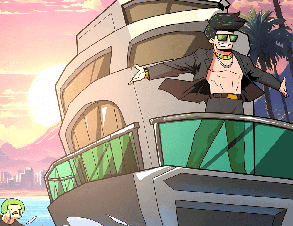 Delivery service meme