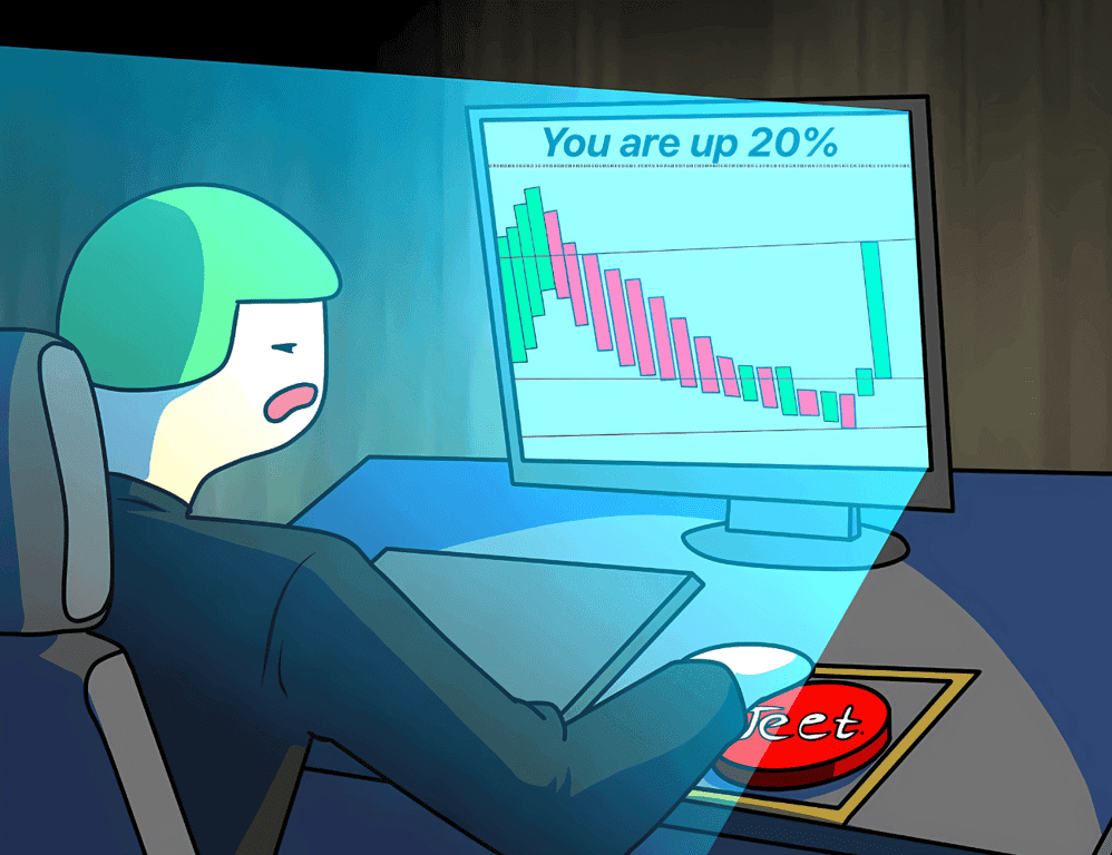 Zen trading mindset meme