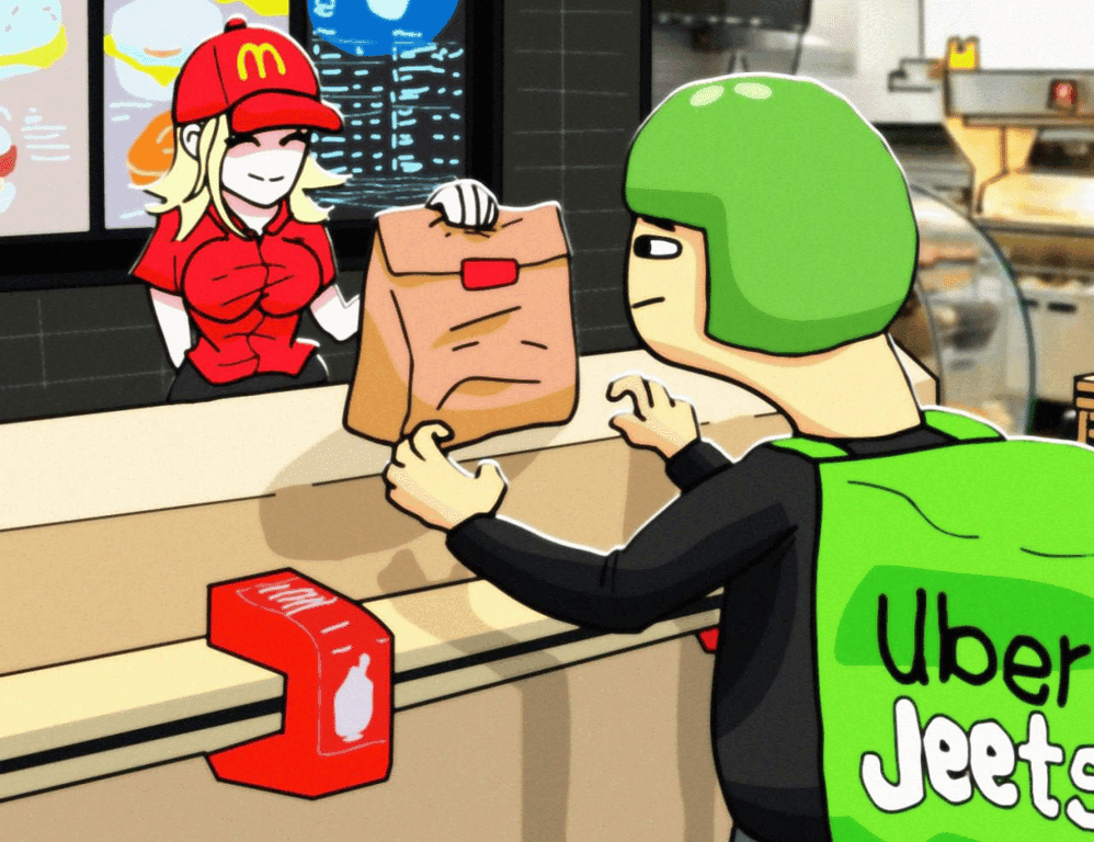UberJeets premium meme 26